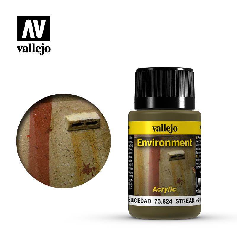 Vallejo Weathering Effects Streaking Grime 40 Ml