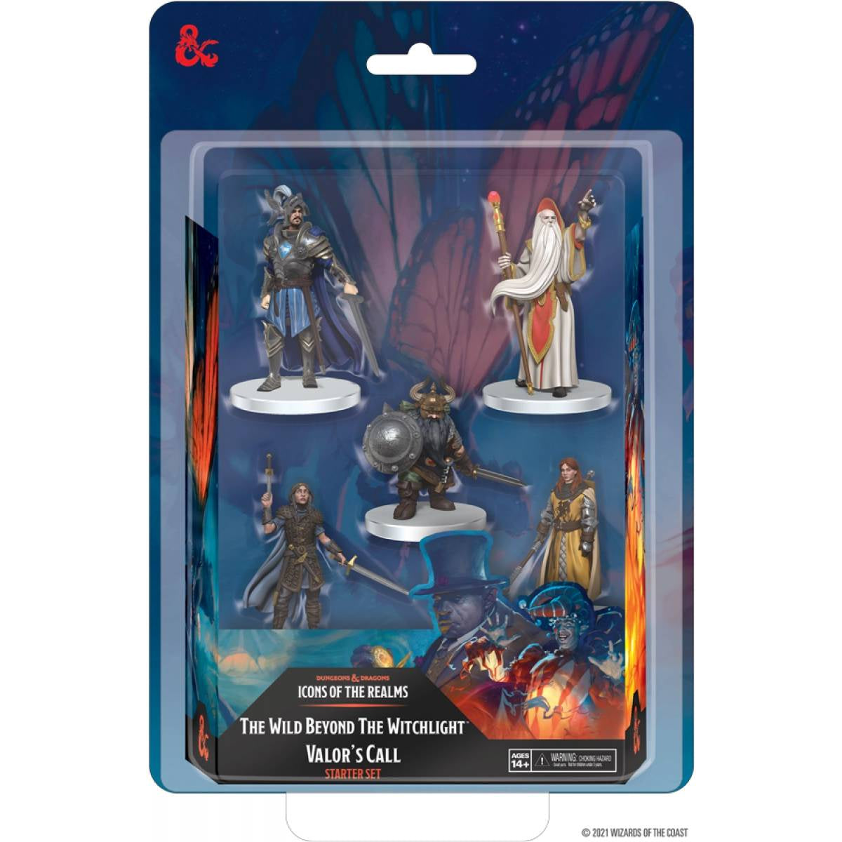 Dungeons &amp; Dragons Icons of the Realms Miniatures The Wild Beyond the Witchlight Valors Call Starter Set