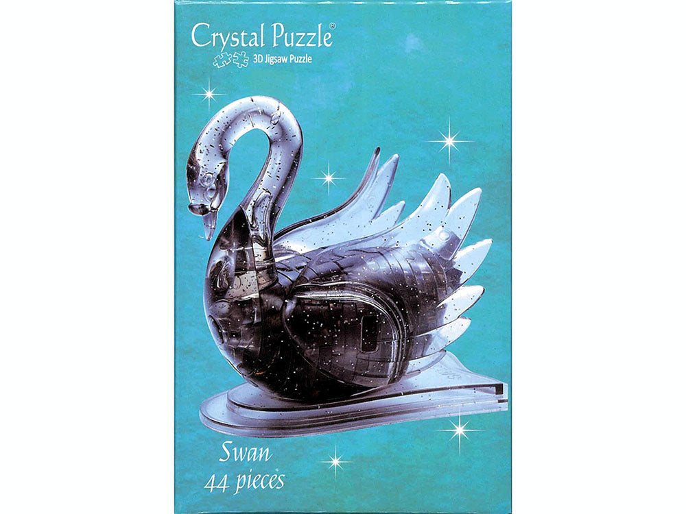 3D Crystal Puzzle - Black Swan