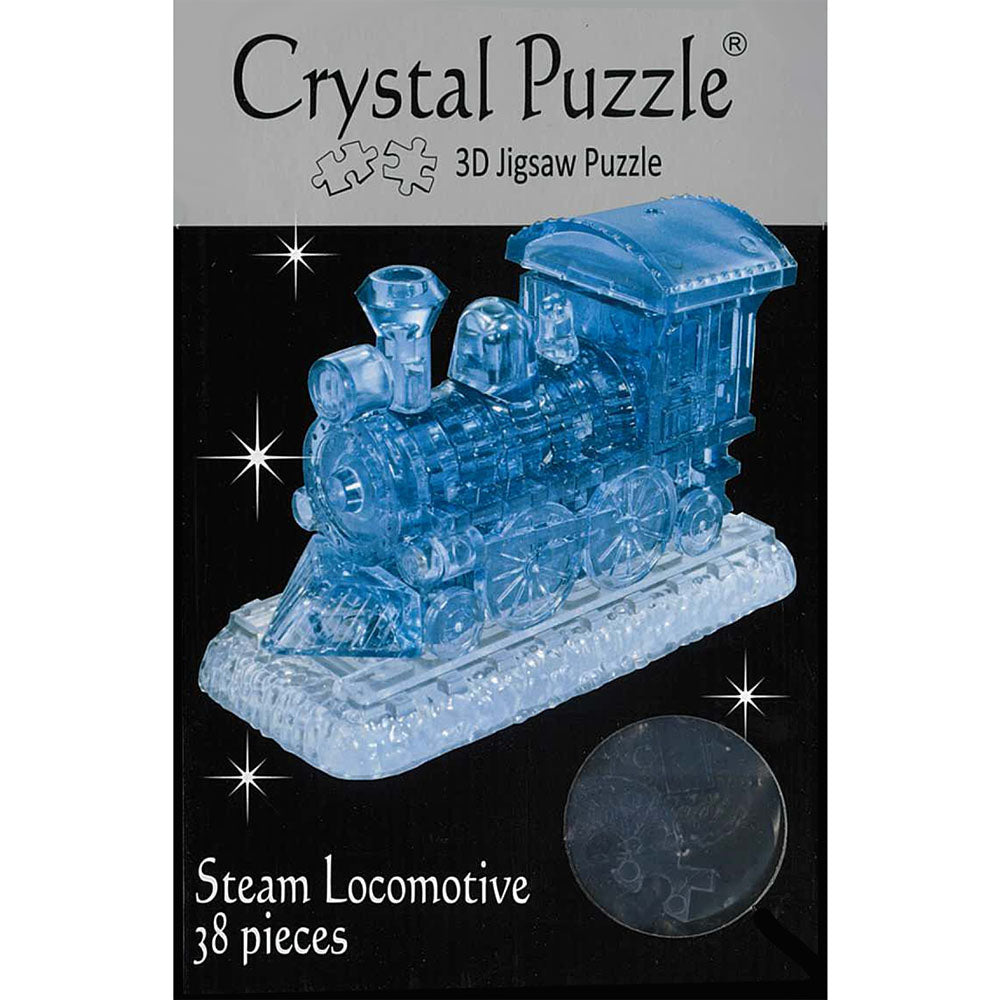 3D Steam Loco Crystal Puzzle