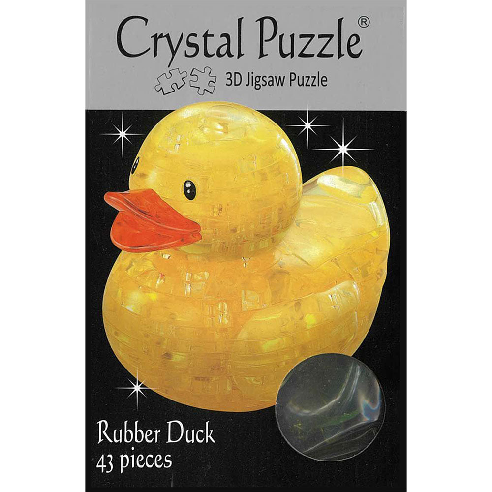 3D Rubber Duckie Crystal Puzzle