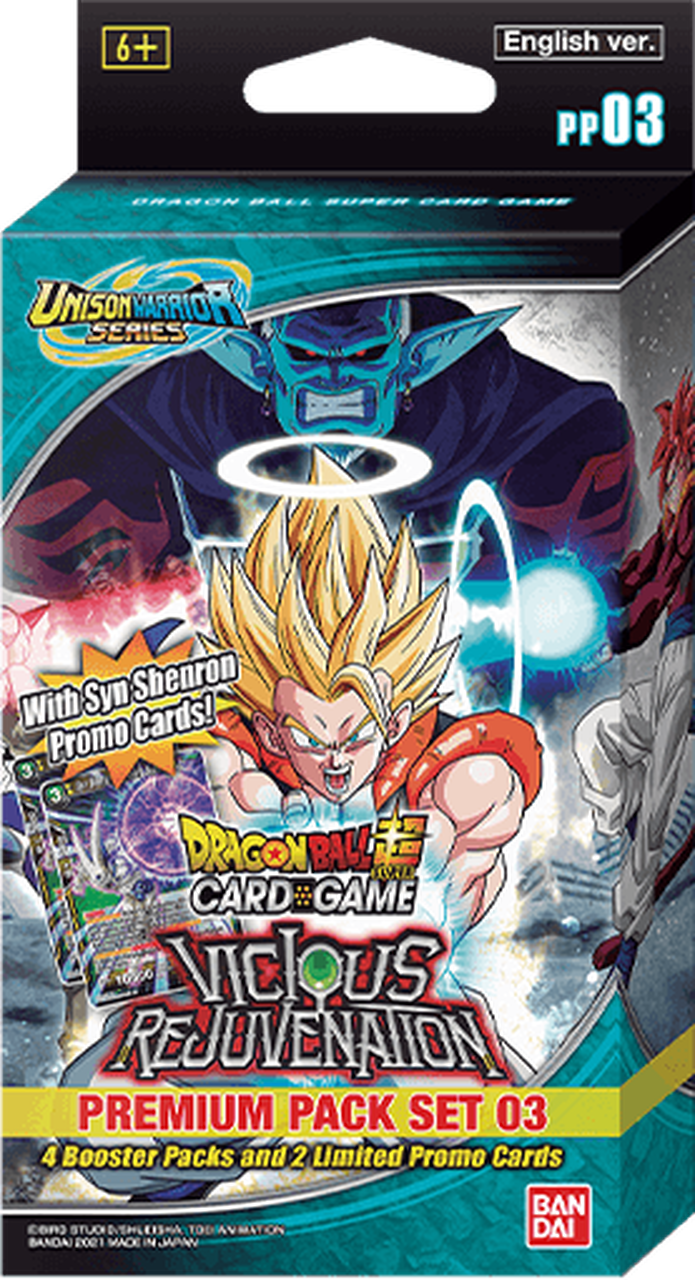 Dragon Ball Super Card Game Vicious Rejuvenation Premium Booster Pack [DBS-B12]