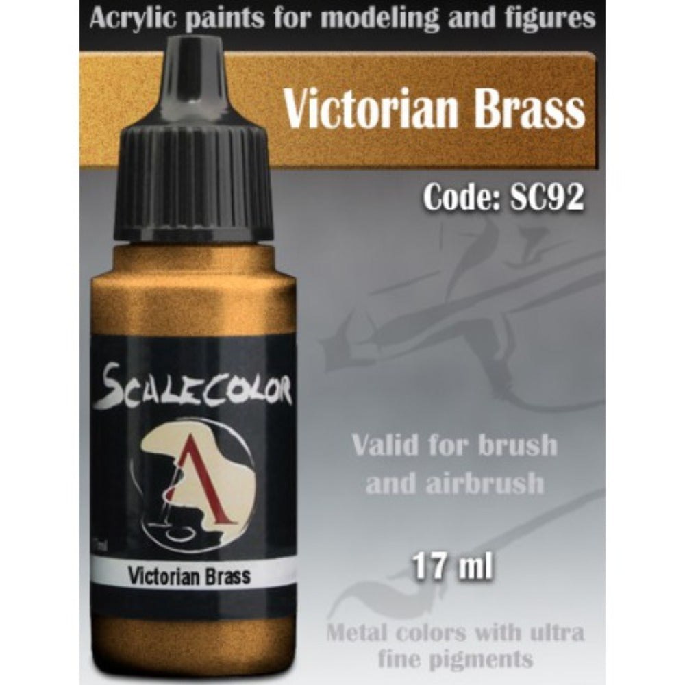 Scale 75 - Scalecolor Victorian Brass (17 ml) SC-92 Acrylic Paint