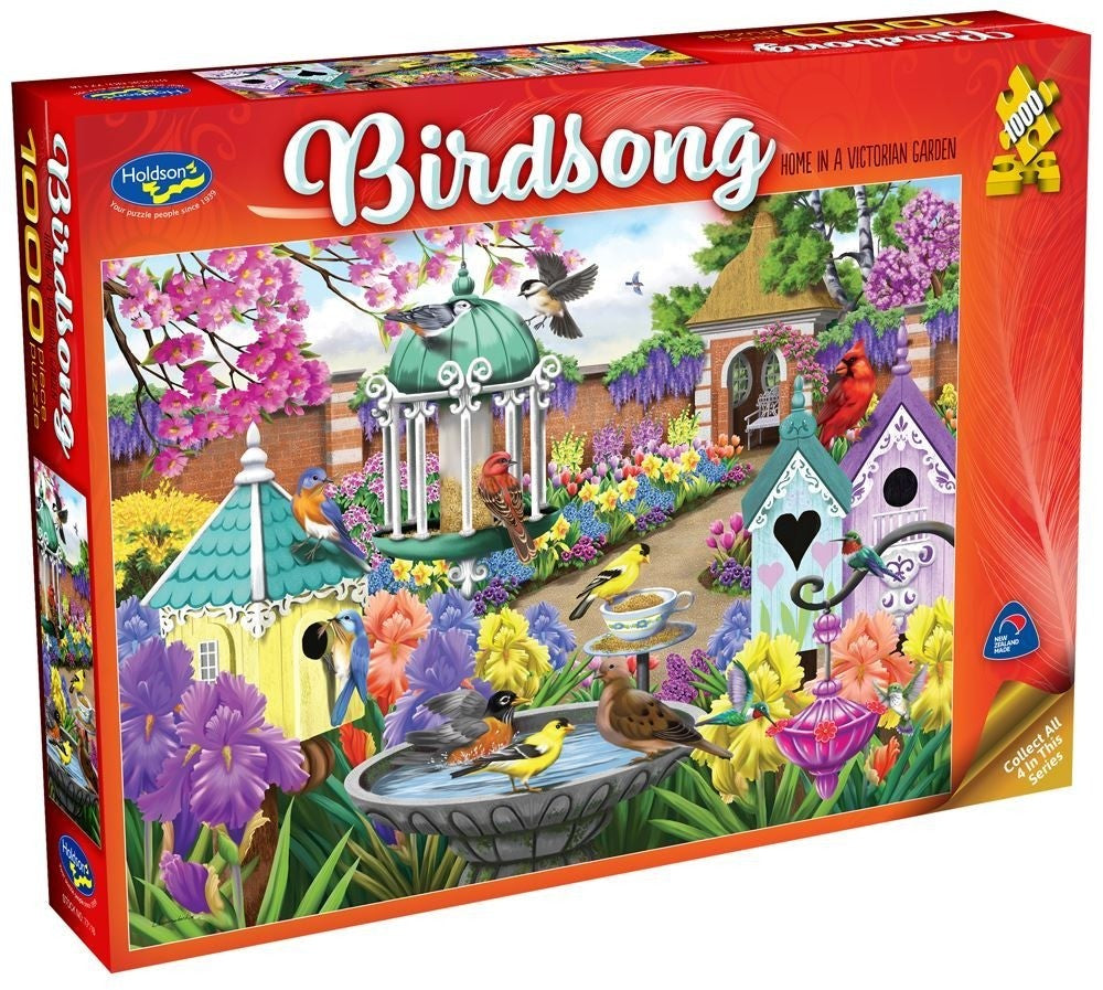 Birdsong Victorian Garden 1000 Piece Jigsaw