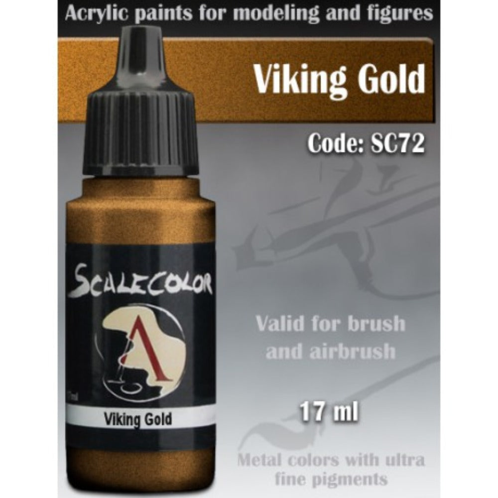Scale 75 - Scalecolor Viking Gold (17 ml) SC-72 Acrylic Paint