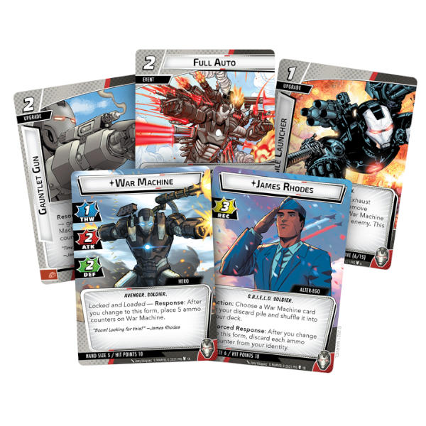 Marvel Champions The Card Game - War Machine Hero Pack