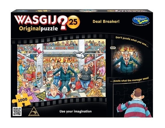 Wasgij Original 25 Dealbreaker 1000 Piece Jigsaw