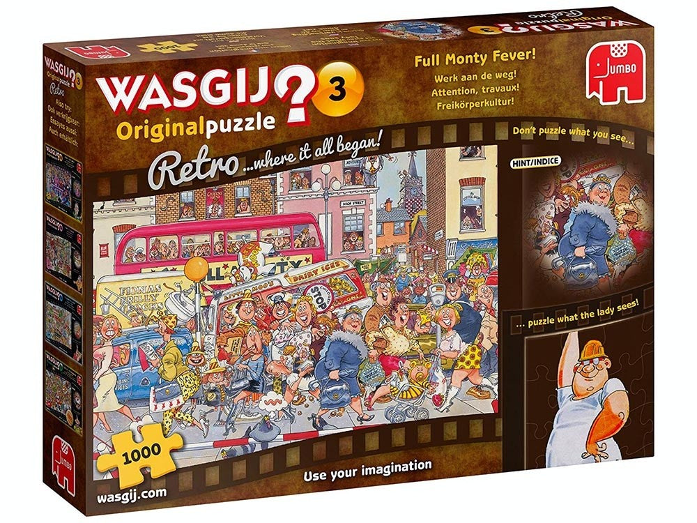 Wasgij? Retro Original 3 - Full Monty Fever - 500 Piece Jigsaw