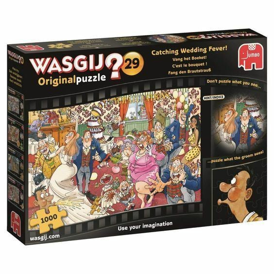 Wasgij? Original 29 - Catching Wedding Fever - 1000 Piece Jigsaw