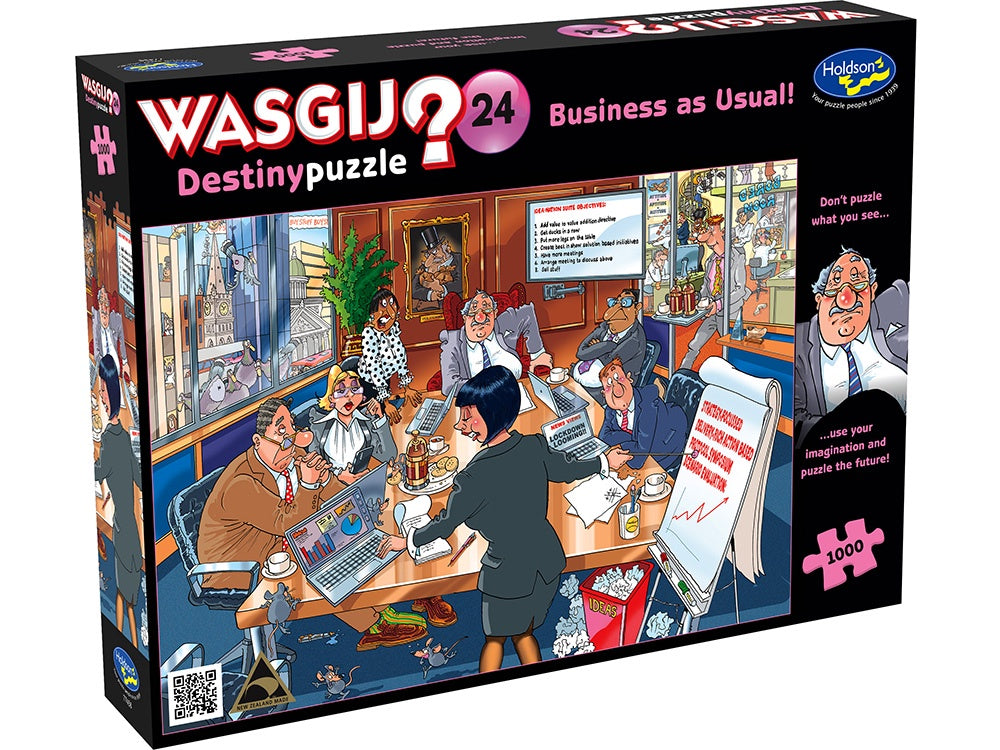Wasgij? Destiny 24 - Business as Usual 1000 Piece Jigsaw