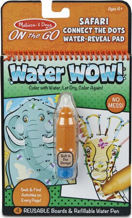 M&amp;D - On the Go - Water WOW! - Connect Dots Safari