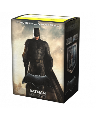 Dragon Shield - Sleeves - Box 100 - MATTE Art - Justice League Batman