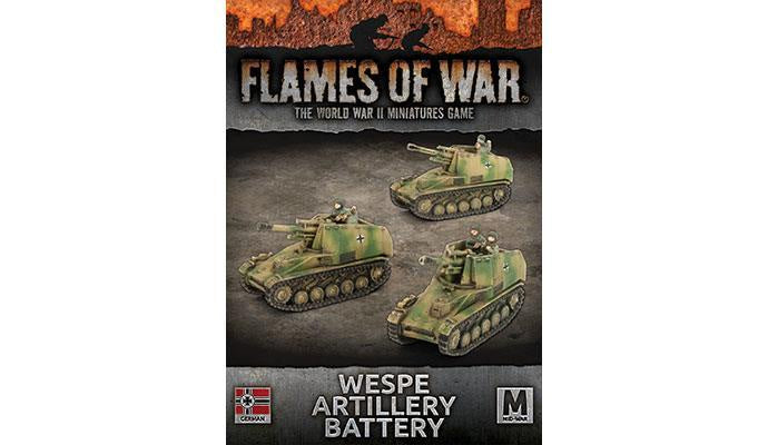 Flames of War Wespe Artillery Battery