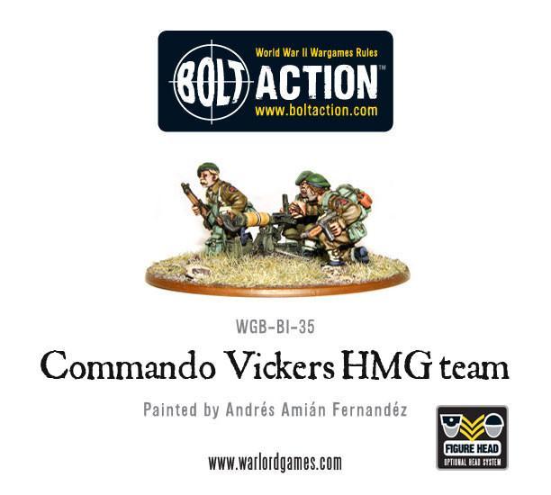 Commander Vickers MMG team