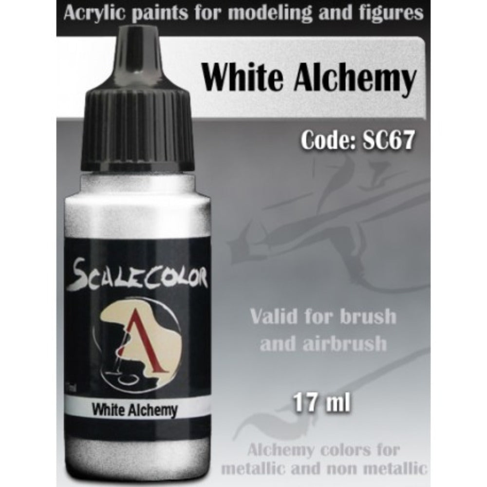 Scale 75 - Scalecolor White Metal (17 ml) SC-67 Acrylic Paint