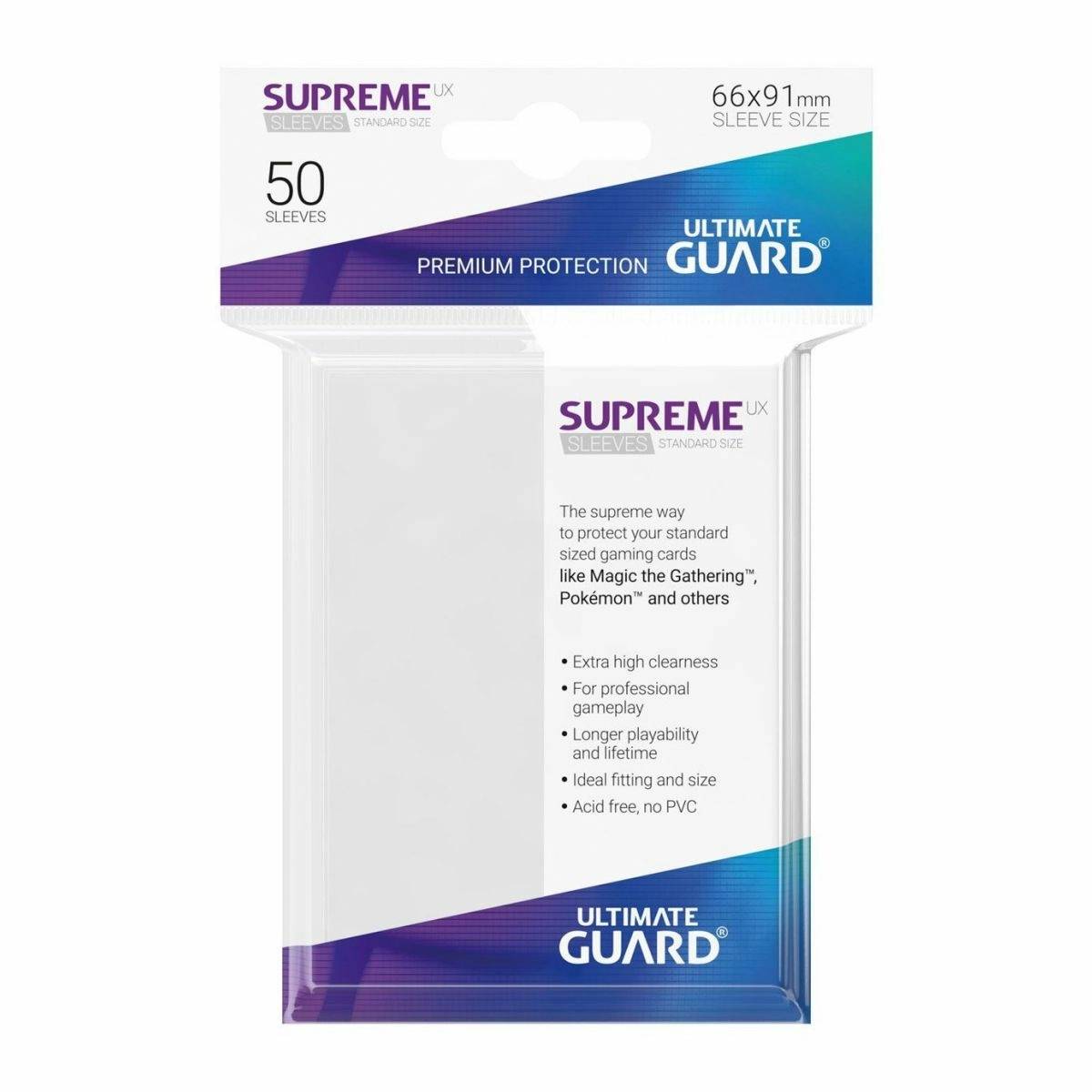 Ultimate Guard - Supreme UX Standard Sleeves White (50)