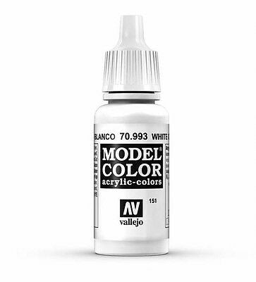 Vallejo Model Colour - White Grey 17ml Acrylic Paint (AV70993)