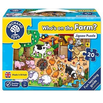 Who's On The Farm: Orchard Jigsaws - Good Games