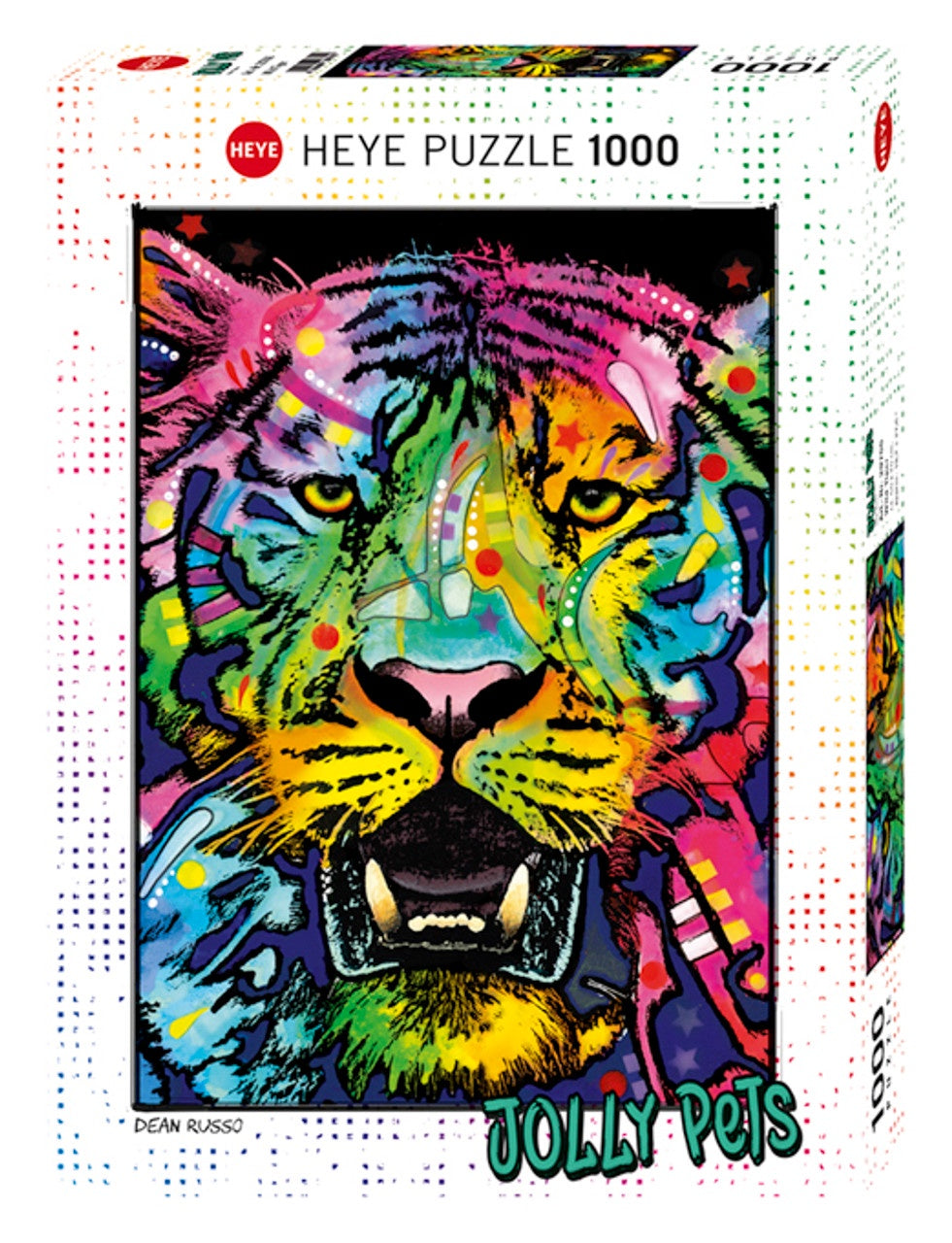 Heye Jolly Pets Wild Tiger 1000 Piece Jigsaw