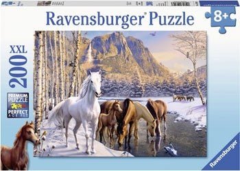 Ravensburger Winter Horses Puzzle - 200 Piece Jigsaw