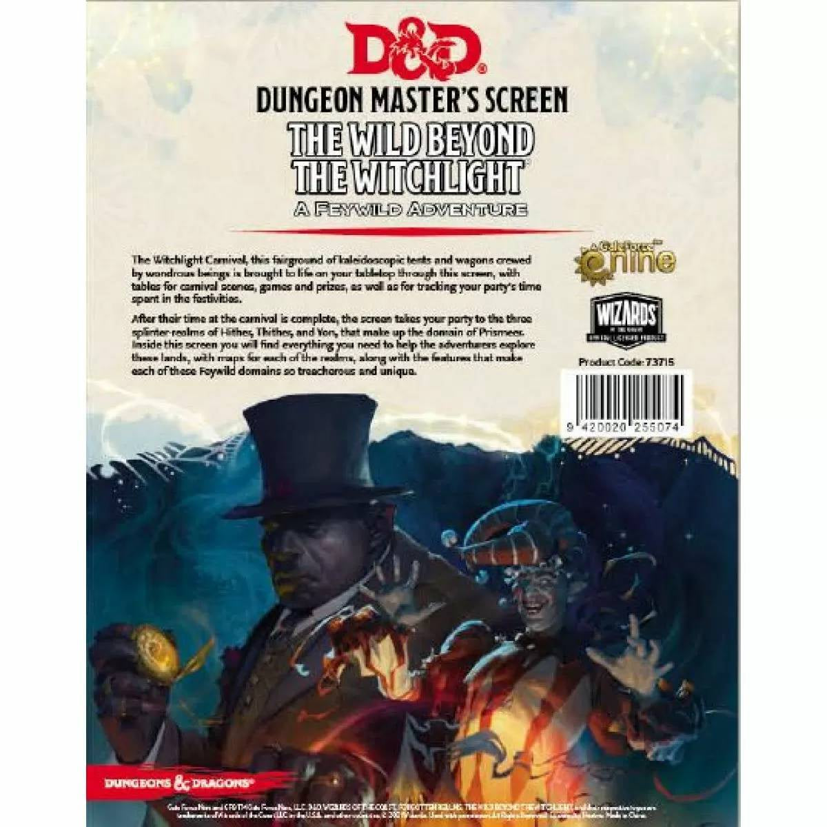 Dungeons &amp; Dragons The Wild Beyond The Witchlight DM Screen