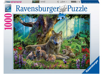 Ravensburger Wolves in the Forest - 1000 Piece Jigsaw