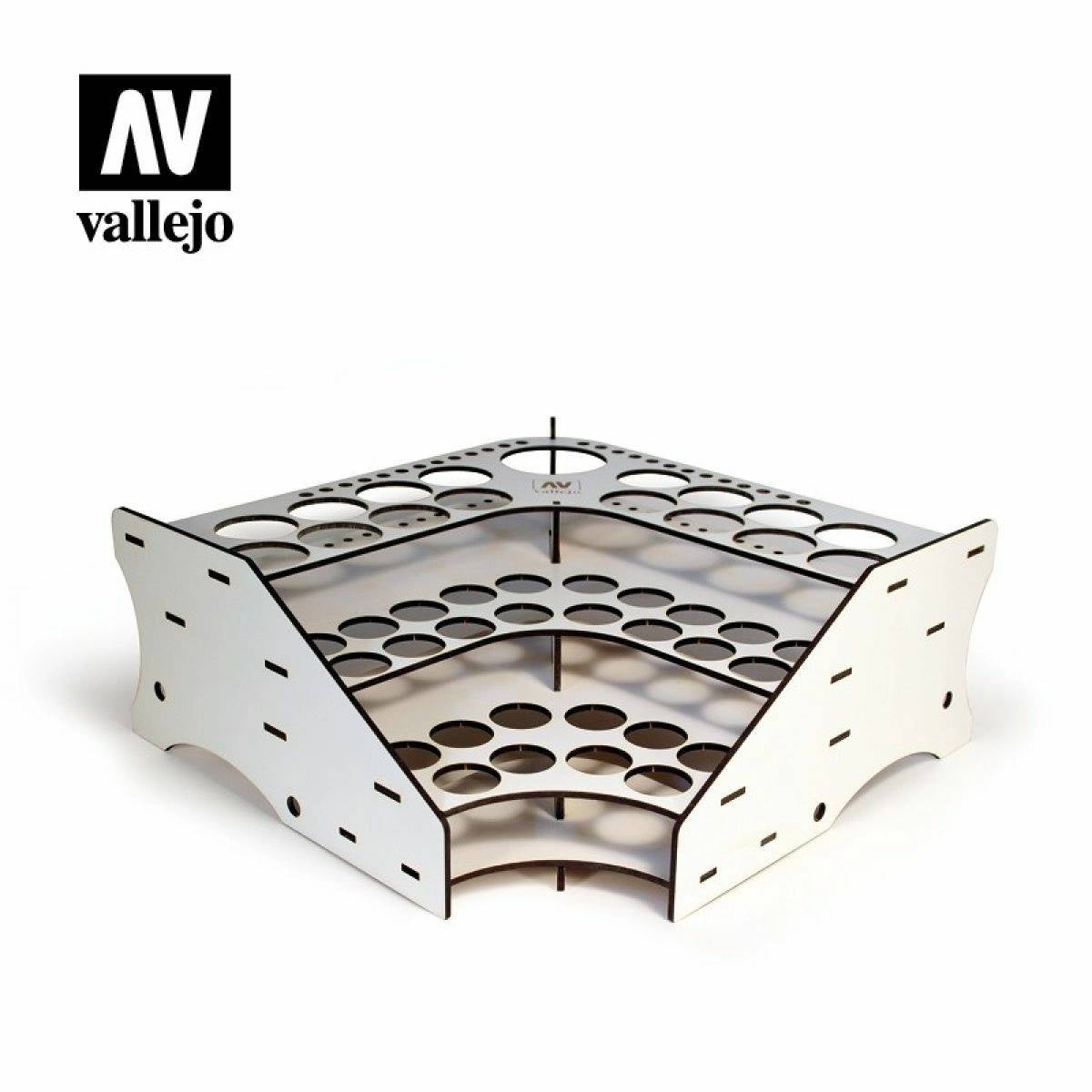 Vallejo Accessories - Wood Stand Corner Front (AV26008)