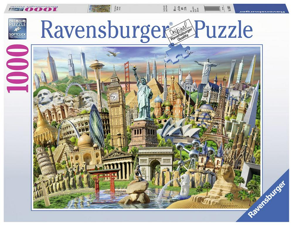 Ravensburger World Landmarks - 1000 Piece Jigsaw