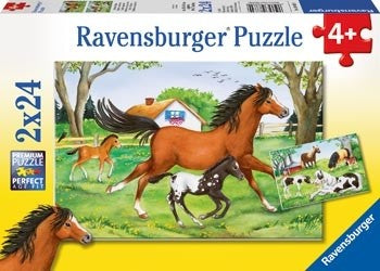 Ravensburger - World Of Horses - 2x24 Piece Jigsaw