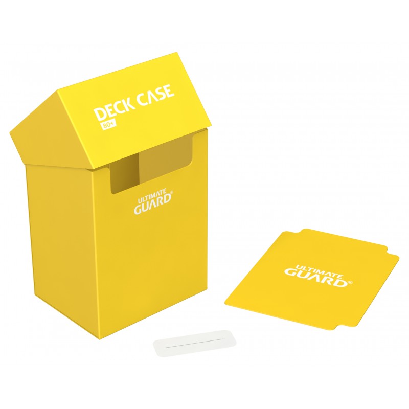 Ultimate Guard Deck Case 80+ Standard Size Yellow