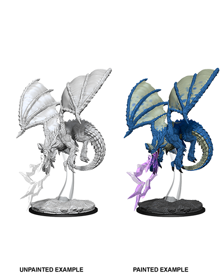 Dungeons &amp; Dragons - Nolzurs Marvelous Unpainted Miniatures Young Blue Dragon