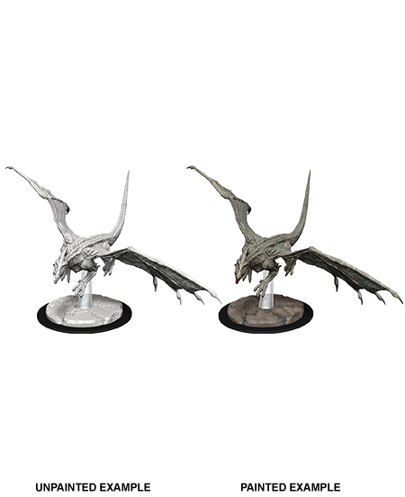 Dungeons &amp; Dragons - Nolzurs Marvelous Unpainted Miniatures Young White Dragon
