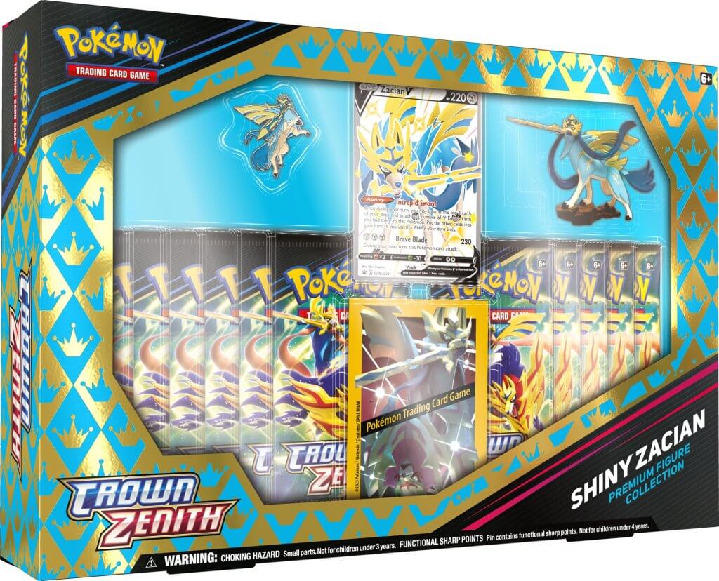 Pokemon TCG: Sword &amp; Shield - Crown Zenith Figure Box