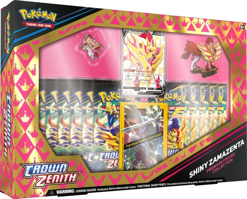 Pokemon TCG: Sword &amp; Shield - Crown Zenith Figure Box