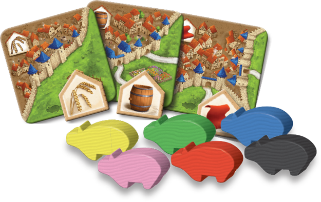 Carcassonne: Expansion 2 Traders &amp; Builders
