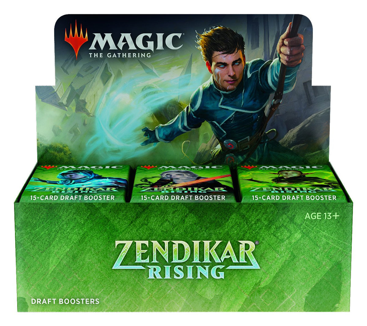 Magic the Gathering Zendikar Rising Draft Boosters Box